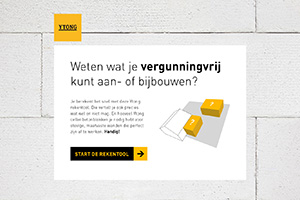Ytong rekentool: direct inzicht in mogelijkheden vergunningvrij bouwen